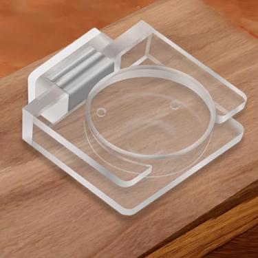 Imagem de Acessórios de prato de alimentação de aranha saltadora de acrílico, acessórios de gabinete de aranha saltadora transparente, acessórios de gabinete de tarântula para tarântula, prato de alimentação de