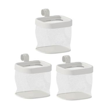 Imagem de IEUDNS Cestos para Guardar Brinquedos de Cachorro em Cercas para Animais de Estimação, Fáceis de Limpar, Cestos Suspensos para Gaiolas de Cachorro.