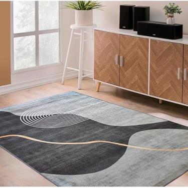 Imagem de Tapete Sala sem pelo geométrico pelo baixo 2,00x1,40 facil de limpar(Belga 304)