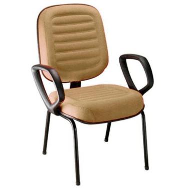 Imagem de Cadeira Para Escritório Diretor Gomada Linha Blenda Bege