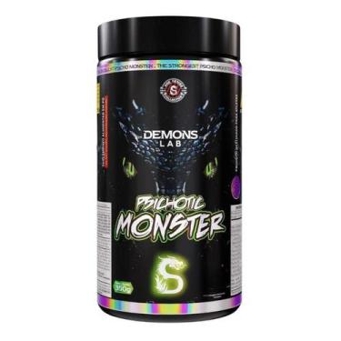 Imagem de Pré Treino Psichotic Monster Sabor Fruit Punch 350G Demons - Demons La