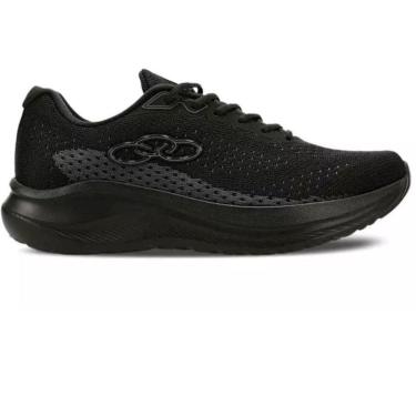 Imagem de Tênis Olympikus Soma Preto | Cabedal Respirável e Solado EVASENSE para Máximo Conforto 5063