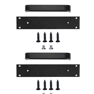Imagem de Estink 2Pcs Alumínio Liga Puxador Porta Acessório Ferragem para Porta Corrediça Porta Sacada Porta Madeira Com Parafusos Fixação Durável Anti-Ferrugem