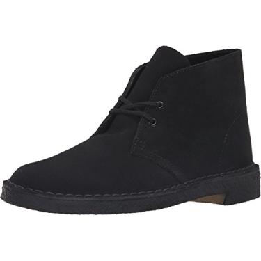 Imagem de Clarks Bota masculina Desert Chukka, Camurça preta, 44