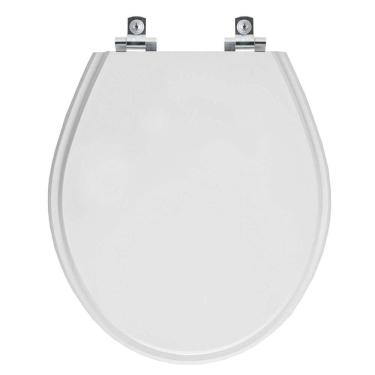 Imagem de Assento Sanitário Com Amortecedor Studio Cinza Real Para Vaso Deca