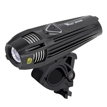 Imagem de barenx Farol recarregável de LED para bicicleta MTB 2000 mAh