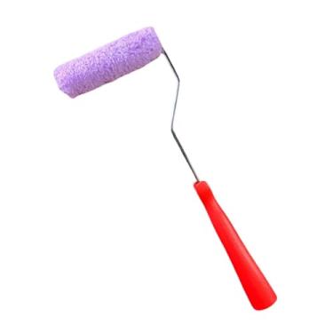 Imagem de XLWLLNJ Rolo de pintura texturizada para pintura de casas, ferramenta fácil de com textura e padrão, ideal para decoração de tetos e residências, 4 Inch