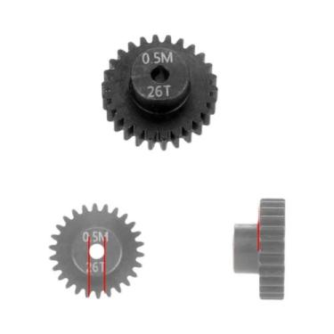 Imagem de Engrenagens De Motor PYFORE M0.5 13T-27T Pinhão Com Abertura De 2mm Pa