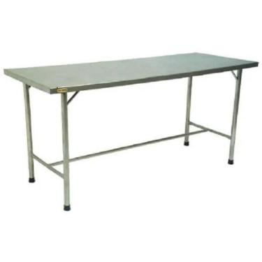 Imagem de Mesa Total Aço Inox 304 Fritomaq 70x70cm