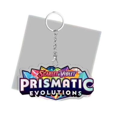 Imagem de Chaveiro Acrílico Com Logo Do Pokémon Scarlet E Violet, Pingente De Ca
