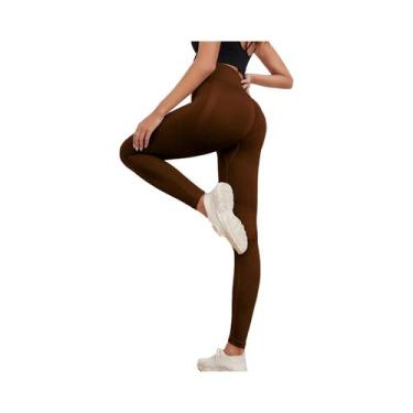 Imagem de Leggings De Yoga Sem Costura Para Mulheres, Roupas De Fitness Para Tre