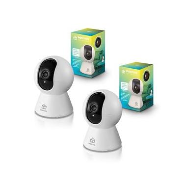 Imagem de Kit 2 Smart Câmera 360° Bot Wi-Fi 2ª Geração Positivo Casa Inteligente - FHD - Noturna – Suporte a MicroSD 128GB