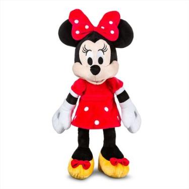 Imagem de Minnie de Pelúcia Com Mecanismo Com Luz e Som 40cm Multikids -  BR2348OUT [Remanufaturado] BR2348OUT