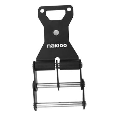 Imagem de Baoblaze Fivela de cinto de ferramentas com liberação rápida, fácil de instalar, compacta, leve e, feita de liga de alumínio para eletricistas e, Preto 60mm