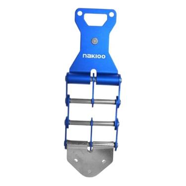 Imagem de MotiveTech Fivela de cinto de ferramentas, clipe de cinto, acessório portátil, fácil de instalar, fixador de liberação rápida para carpinteiros, eletricistas e, Azul Giratório