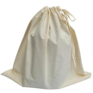 Imagem de Saco Tecido Brim Reforçado Hamper Hospital Clinica Com Amarril Hotel L