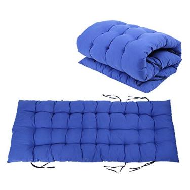 Imagem de HEEPDD Tapete Dobrável de Poliéster 48x125cm, Almofada Longa para Sala Interna e Externa, Cadeira de Balanço, Confortável, Necessidades Diárias Domésticas (48 * 155 * 8cm)