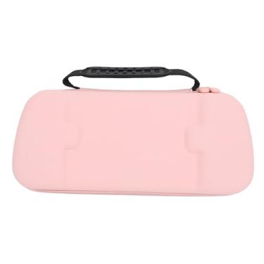 Imagem de KIMISS Estojo de Transporte Rígido para ROG Ally 2023 RC71L e X 2024 RC72LA, Compatível Com Claw A1M – Resistente à água, Com Bolsos de Armazenamento e Suporte Dobrável (Rosa)