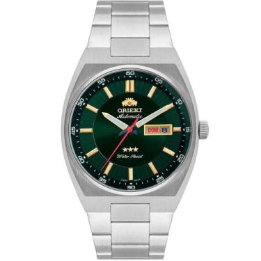 Imagem de Relógio Automático Orient Masculino Mostrador Verde 469SS087F E1SX
