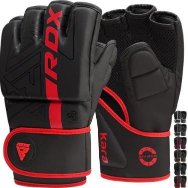 Imagem de Luvas de MMA RDX Grappling Sparring Maya Hide Leather