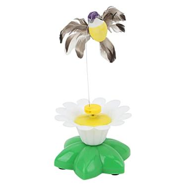 Imagem de aqxreight Brinquedo Elétrico para Gatos Pássaros Voadores Movimento Voador Realista Brinquedos Interativos para Gatos para Gatinhos Pequenos Animais Interesse