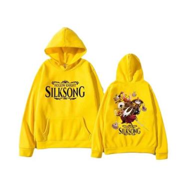 Imagem de Moletom Unissex Hollow Knight Silksong De Manga Longa Casual Moda De R