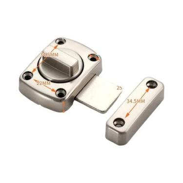 Imagem de Fechadura Antiga De Porta De Armário Com Trava Rotativa Para Animais D