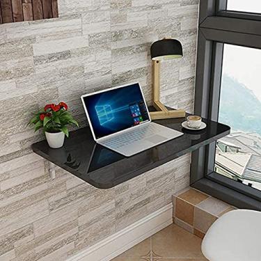 Imagem de TRGCJGH Mesa dobrável de parede mesa de cozinha dobrável mesa de escritório em casa mesa de escritório mesa de computador, B-100 x 40 cm