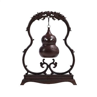 Imagem de porta-vara de incenso Queimador de incenso decorativo decoração interior pendurado queimador criativo forma cabaça suporte melhora o feng shui