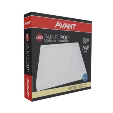 Imagem de Painel Led 24w Sobrepor Neutro 4000k - AVANT