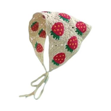 Imagem de Tiara De Crochê Artesanal Com Flores Para Mulheres E Meninas, Acessóri