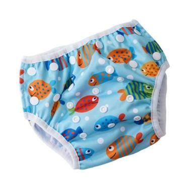 Imagem de Fraldas De Pano Reutilizáveis Para Bebês, Calças De Treinamento Ajustá