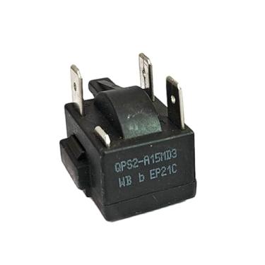 Imagem de NUHFUFA QPS2-A15MD3 Compressor de arranque de 3 pinos para refrigerador, protetor de iniciante, resistente, produzido pelo fabricante original para acessórios de geladeira/freezer