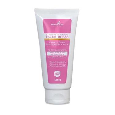Imagem de Sabonete de Limpeza Facial Rosas - Natulife - 60ml