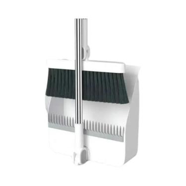 Imagem de Conjunto De Vassoura E Pá Dobrável 180 graus Ferramenta Rotativa Para 