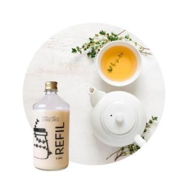 Imagem de Refil Sabonete Líquido para Mãos 1L - Casa DiCheiro, Chá branco