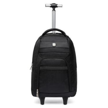 Imagem de Mochila de Rodinha Executiva Impermeavel Reforçada Grande 36L-Unissex