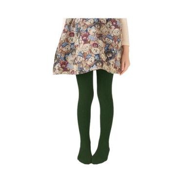 Imagem de Meias-calças De Algodão Para Meninas De 0 a 12 Anos Com Laço, Meias-ca