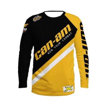 Imagem de Camiseta De Corrida De Motocicleta Unissex De Manga Longa Com Decote R