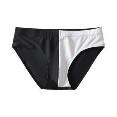 Imagem de Maiô De Competição Para Homens Adultos, Design Triangular, Calças Just