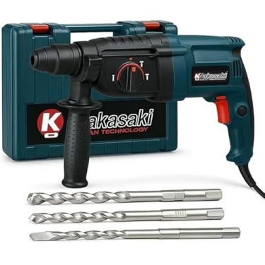 Imagem de Martelete Furadeira 3KG 1000W Sds Plus Elétrico Azul (220 Volts)