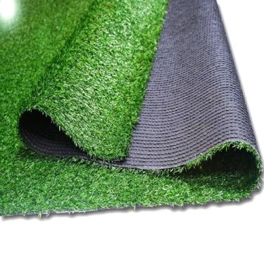 Imagem de FresGard Grama artificial, tapete realista para ambientes internos e externos, 1 m x 5 m x 1,8 cm, verde grama, permeável à água, resistente a UV, para pátio, jardim, entrada