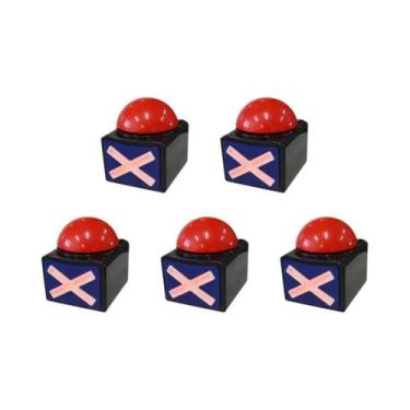 Imagem de Botão De Resposta Vermelho Com Som E Luz Para Show De Jogos E Festas 1