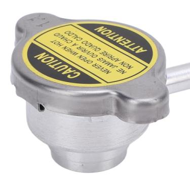 Imagem de Alomejor Pescoço de Enchimento do Líquido Refrigerante do Radiador, Solda de Liga de Alumínio Com Tampa de 1,1bar e Porta de 30mm para Atualização Universal de Refrigeração Carro