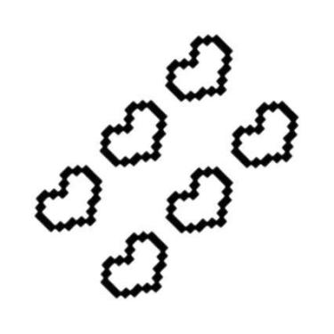 Imagem de Adesivos Decorativos Para Janela De Carro Em Forma De Coração À Prova 