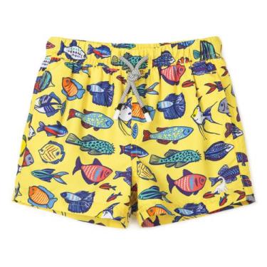 Imagem de Shorts de baño SURF CUZ para niños pequeños, protección solar UPF 50+,