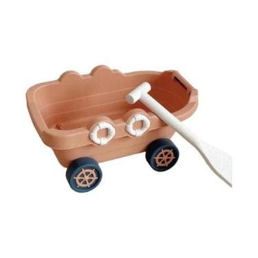 Imagem de Escavadeira De Areia Brinquedo De Praia Veículo De Engenharia Caminhão