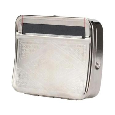 Imagem de Máquina Manual De Enrolar Cigarros De Metal 70/78/110mm Acessórios Par