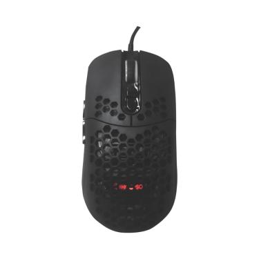 Imagem de Mouse Gamer c/ Software Hoopson Omron/Avago e Led RGB Preto MSG-204
