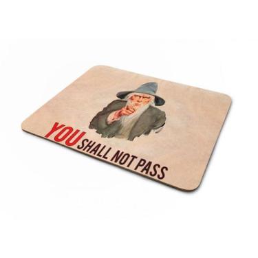 Imagem de Mouse pad Senhor dos Aneis Gandalf You Shall Not Pass - Starnerd